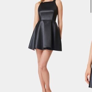 Elliatt Satin Mini Dress XS